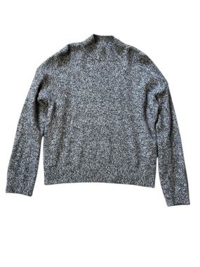 One Grey Day Sari Cashmere Mock Neck Sweater size M